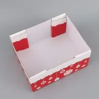 Коробка складная, с крышкой, "Счастливого нового года", 31 х 25,5 х 16 см, Смешарики