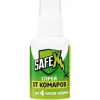 Спрей для нанесения на одежду от клещей и комаров SAFEX, 50 мл.