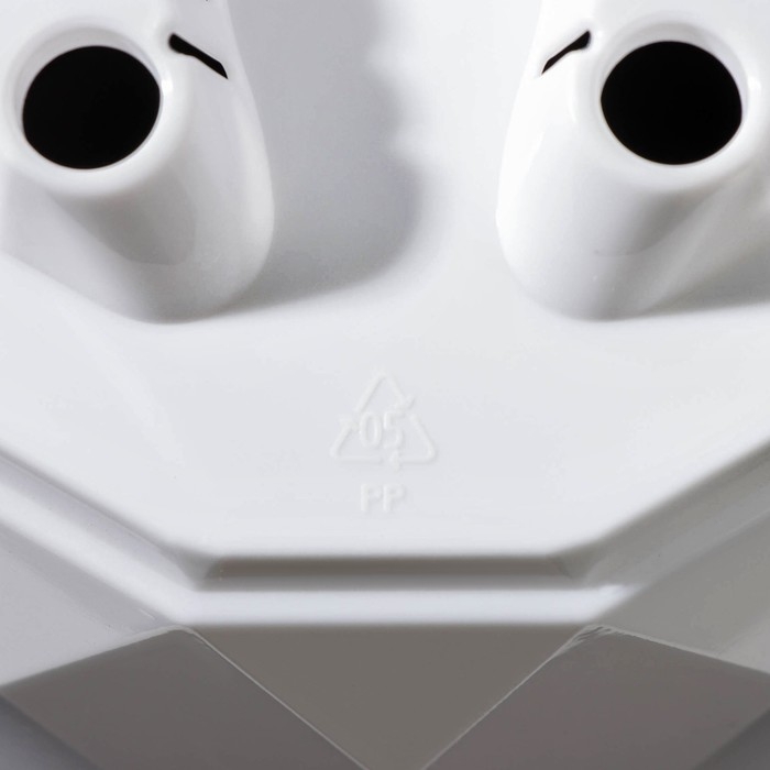 Горшок для цветов с поддоном Laurel, 2,3 л, d=17,5 см, h=15 см, белый Горшок для цветов с поддоном Laurel, 2,3 л, d=17,5 см, h=15 см, белый