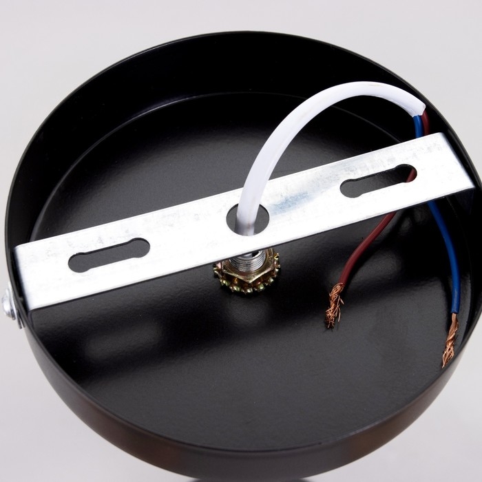 Люстра 1057/3BK E27 60Вт черный 70х70х55 см BayerLux