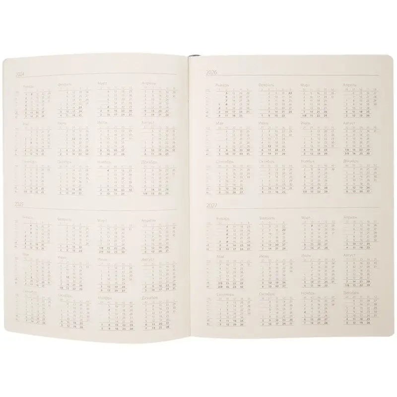 Ежедневник Petrus Flap, недатированный, серый Ежедневник Petrus Flap, недатированный, серый