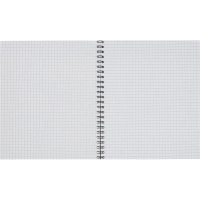 Тетрадь общая Attache,80л,клет,А5,спир,обл.мел.карт