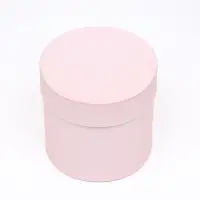 Набор шляпных подарочных коробок 5 в 1 &laquo;Пудра&raquo;,20&times;20&times;20‒13.5&times;13.5&times;13.5 см