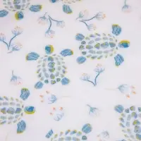 Поднос круглый с бортиками &laquo;Черепаха и цветы&raquo;, 35&times;35&times;6.5 см, дерево манго