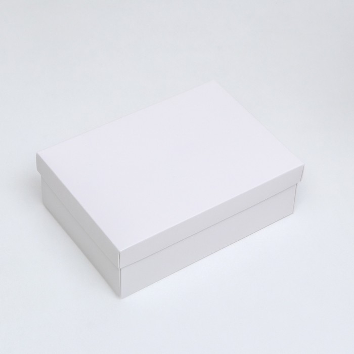 Коробка подарочная складная, упаковка, «Белая», 21 х 15 х 7 см Коробка подарочная складная, упаковка, «Белая», 21 х 15 х 7 см