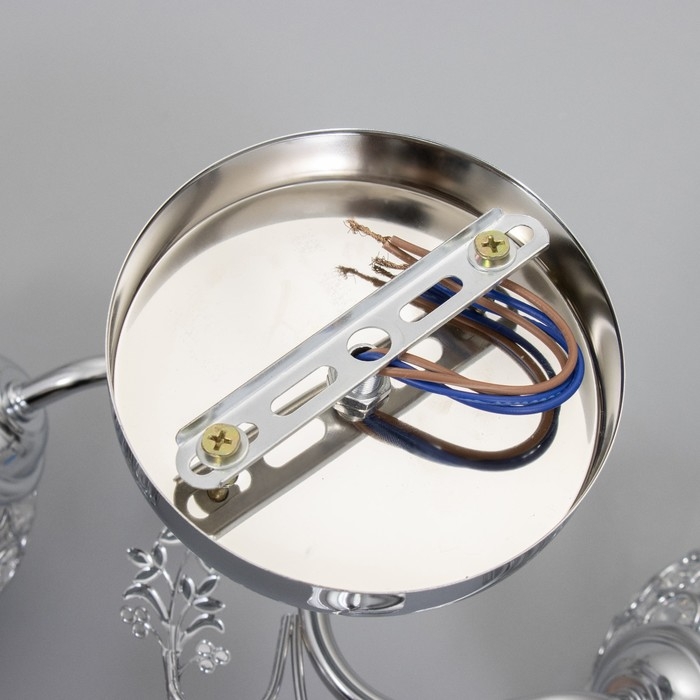 Люстра Люстра "Роксана" 2хЕ27 40Вт хром 48х26х27 см BayerLux