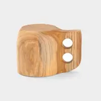 Кружка, 8&times;8&times;12 см, тиковое дерево