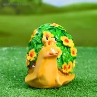 Садовая фигура из полистоуна &laquo;Улитка резная&raquo;, 20&times;11&times;12 см