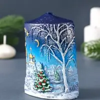 Свеча декоративная &laquo;Новогодняя&raquo; 5&times;8&times;11 см