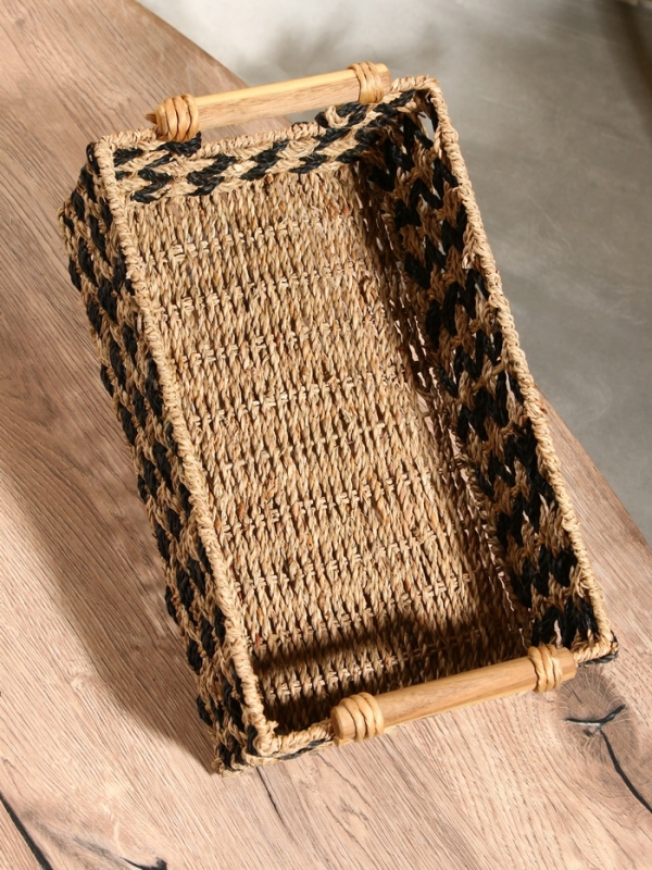 Корзина плетеная 36х20х15 см, сиграсс