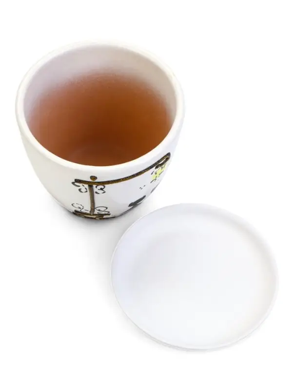 Горшок цветочный поддоном 1 л, керамика, Вечер (М) Горшок цветочный поддоном 1 л, керамика, Вечер (М)