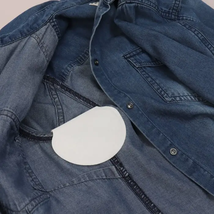 Набор защитных вкладышей для подмышек, самоклеящиеся, 6 пар, белый