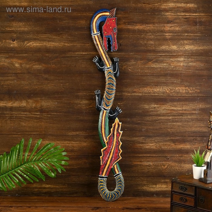 Панно  Панно "Дракон" дерево 95х14х1 см