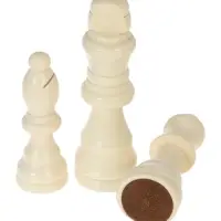 Настольная игра 3 в 1 &laquo;Король&raquo;: нарды, шахматы, шашки, 39&times;39 см