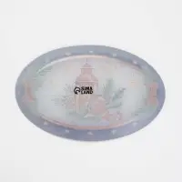 Блюдо сервировочное овальное &laquo;Новогодняя композиция&raquo;, 24.5&times;15&times;2 см