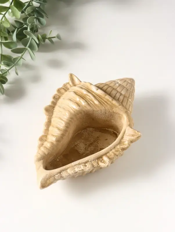 Фигурка - подставка для мелочей &laquo;Ракушка большая&raquo;, гипс, 17&times;11 см