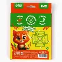 Фломастеры 12 цветов, вентилируемый колпачок, &laquo;Кот&raquo;