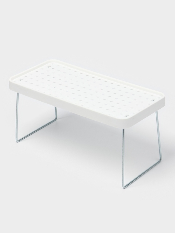 Складной столик-поднос  Складной столик-поднос "Макард" 29х14х2 см, цвет белый/серый