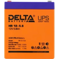 Батарея для ИБП Delta HR 12-5.8 12В/5.8, F2 (90x70x101мм)