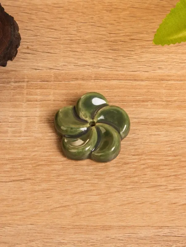 Подставка под благовония  Подставка под благовония "Цветок" керамика, цв. МИКС, 4х4х1 см