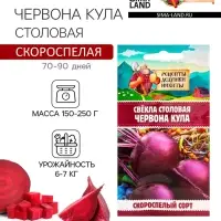 Семена Свекла столовая "Червона Кула", 2 г