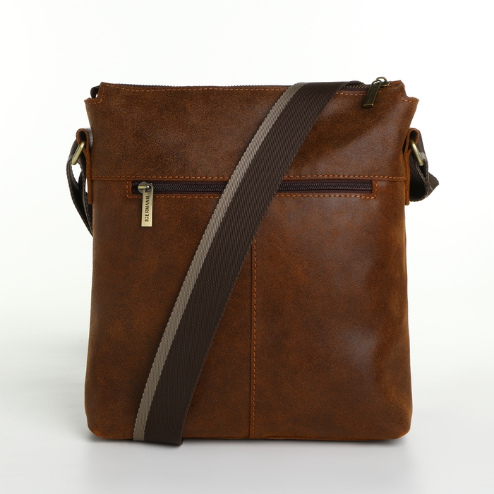 Сумка мужская Igermann, цвет коричневый