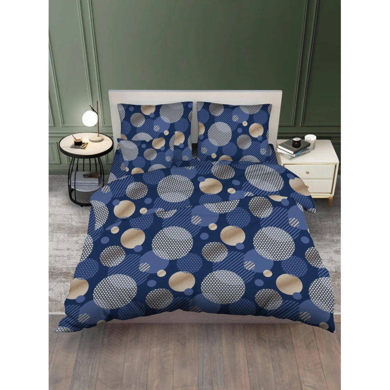 Постельное белье 1,5сп набивн.бязь 140г/м2 (нав.70х70 2шт.), микс