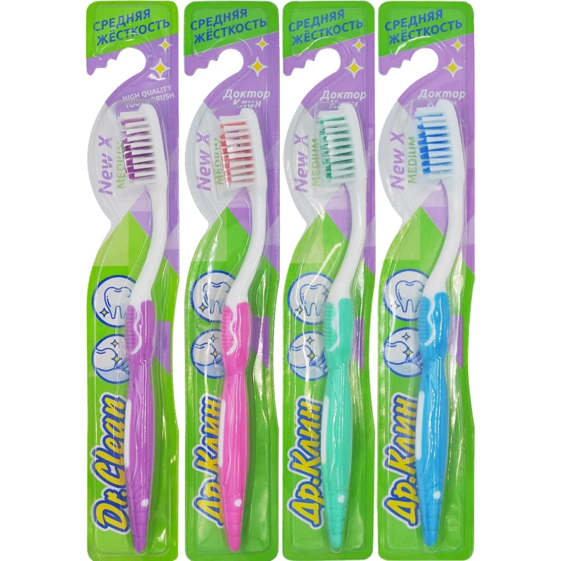 Зубная щетка Др. Клин Нью Икс Медиум
