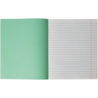 Тетрадь школьная А5 12л ГОЗНАК линейка 60г/м2 белизна >96% зеленая уп(20шт)