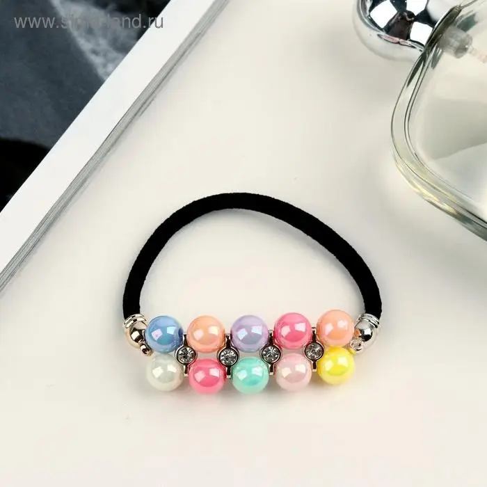 Резинка для волос Резинка для волос "Радуга" глянец