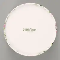 Коробка подарочная с окном With love, 16&times;16&times;5 см, круглая