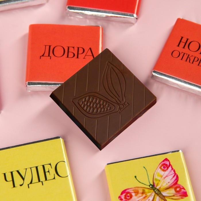 Молочный шоколад «8 марта», 9 шт. х 5 г. Молочный шоколад «8 марта», 9 шт. х 5 г.