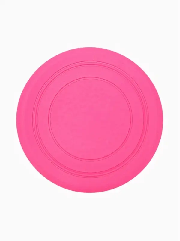 Фрисби, TPR, 14.5 см, розовая