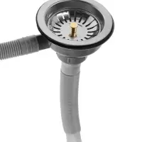 Мойка кухонная ZEIN, накладная, правая, 0.4 мм, 80*60*16 см, 3 1/2&rsquo;&rsquo;, с сифоном