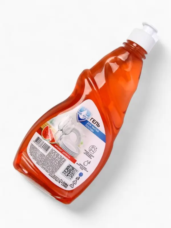 Гель для мытья посуды, 500 мл, аромат арбуз, Mr.Быт