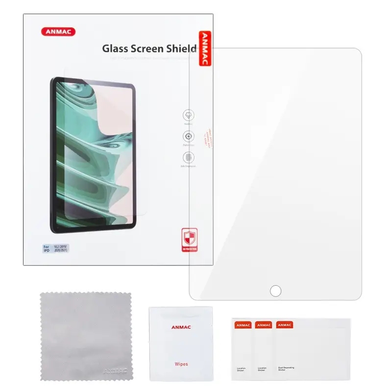 Защитное стекло для iPad 10.2 (2019/2020/2021) 7/8/9 поколение 0.3mm 2.5D ANMAC