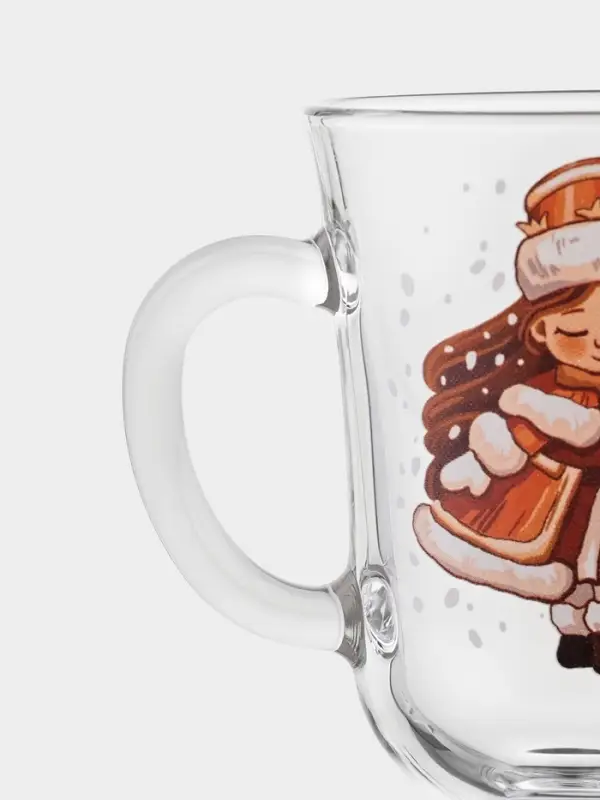 Кружка Кружка "Глинтвейн" "Новогодние игрушки" 250 мл