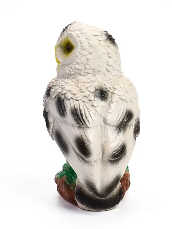 Садовая фигура из гипса &laquo;Сова полярная&raquo;, 24&times;15&times;15 см