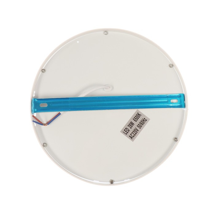 Накладной светодиодный светильник C-10, 185х35 мм, 24 Вт, 2160 Лм, 6500 К, круг. Накладной светодиодный светильник C-10, 185х35 мм, 24 Вт, 2160 Лм, 6500 К, круг.