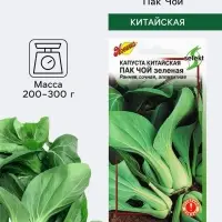 Семена Капуста китайская &laquo;Пак Чой&raquo; 80 шт. ранняя, зелёная, Selekt, &laquo;Дом семян&raquo;