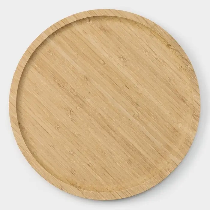 Блюдо для подачи BellaTenero Striata, d=25 см, бамбук