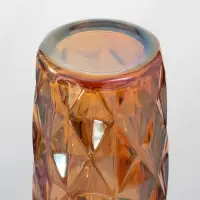 Стаканы Magistro &laquo;Круиз&raquo;, 350 мл, 8&times;12.5 см, набор 6 шт., стекло, янтарные