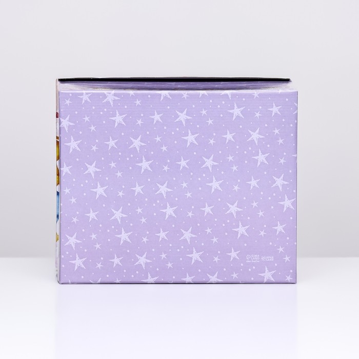 Складная коробка Складная коробка "С Днём Рождения", 31,2 х 25,6 х 16,1 см