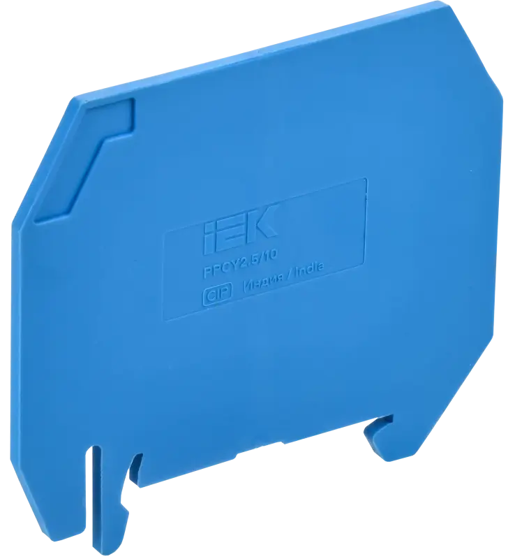 ARMAFIX Разделитель PPCY2.5/10BU для колодок клеммных CY2.5-CY10 синий IEK