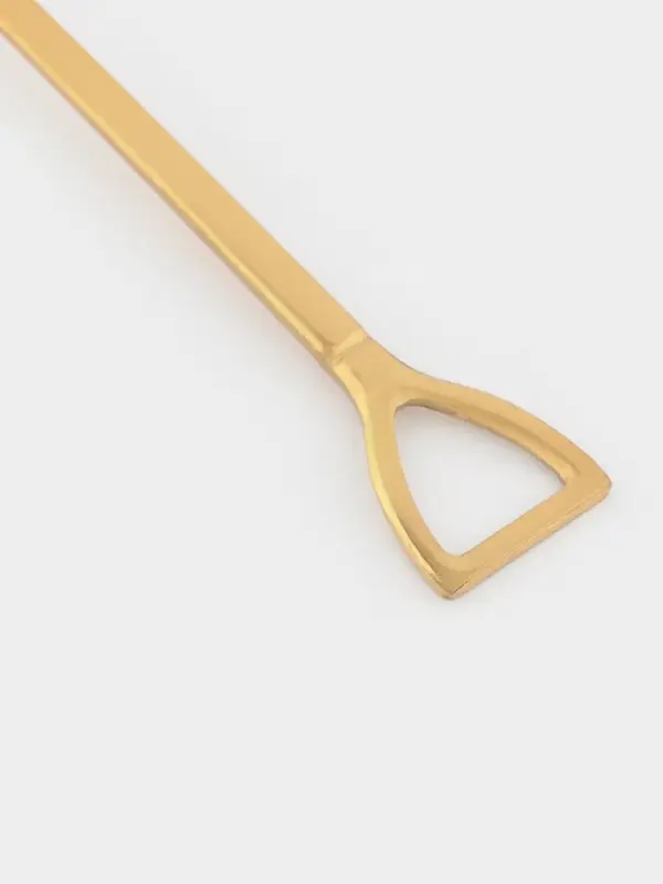 Вилка десертная Magistro &laquo;Грабли&raquo;, длина 12 см, нержавеющая сталь, золотистая