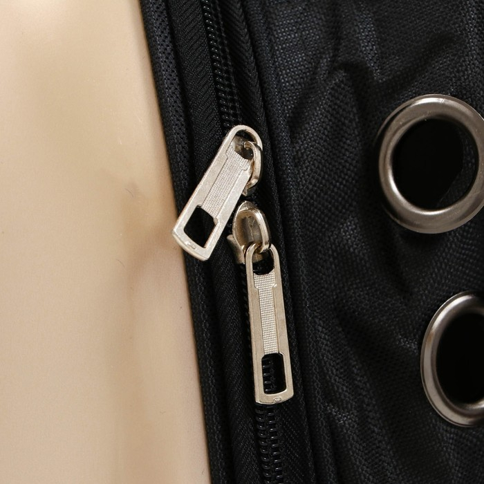 Рюкзак для переноски кошек и собак, с окном, 32х26х44 см, золотистый Рюкзак для переноски кошек и собак, с окном, 32х26х44 см, золотистый