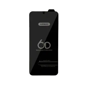 Защитное стекло для Samsung A14/M14 Anmac 6D Black без упаковки Арт. 1137438 (10 шт./уп.)
