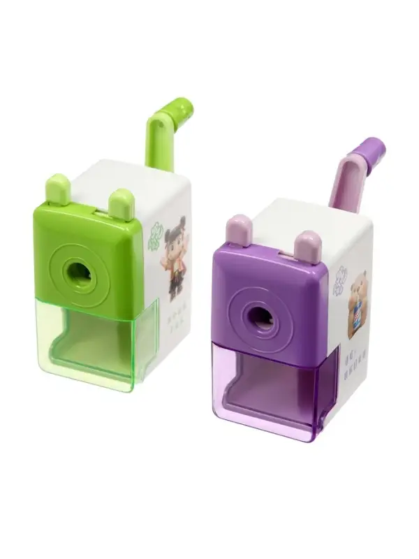 Точилка механическая с контейнером &laquo;Классика&raquo;, МИКС