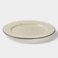 Тарелка Magistro Mediterana, d=26 см, фарфор, бежевая