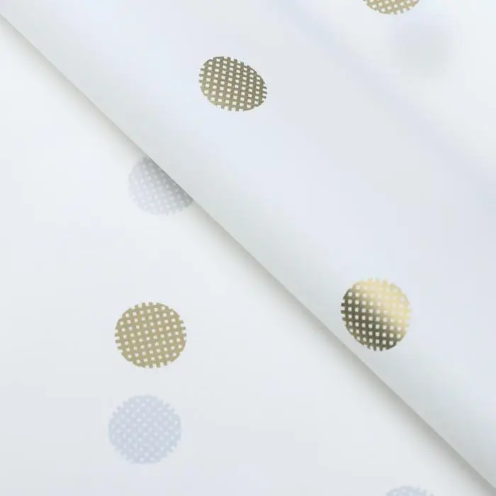 Плёнка для цветов, золотой горох, 57×57 см